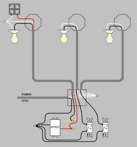 electrical wiring 3 gang box switch|3 gang light switch symbol.